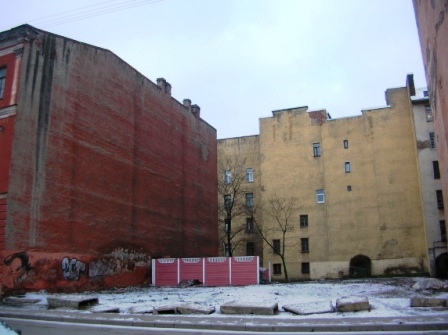 Вид от дома 9 по Климову пер.